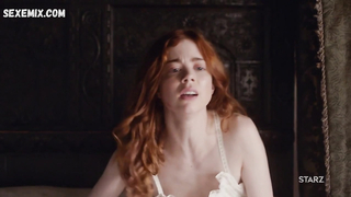 Charlotte Hope topless, scene in The Spanish Princess s01e02 (2019)