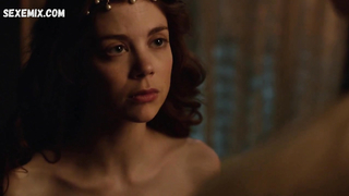 Charlotte Hope topless, scene in The Spanish Princess s01e02 (2019)