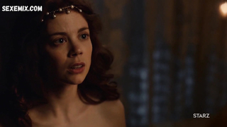 Charlotte Hope topless, scene in The Spanish Princess s01e02 (2019)