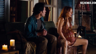 Jennifer Aniston, Malin Akerman, Kerri Kenney, Lauren Ambrose sexy, scene in Wanderlust (2012)