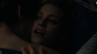 Lili Reinhart, Kara Young Underwear, scene in Chemical Hearts (2020)