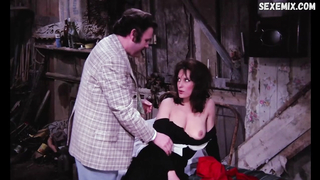 Bernadette Lafont, Szene aus dem Vintage-Film A Very Curious Girl (La Fiancee du Pirate) (1969)