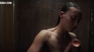 Nude Josefin Asplund in shower, scene in Sanctuary s01e03e06 (2019)