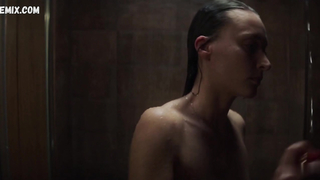 Nude Josefin Asplund in shower, scene in Sanctuary s01e03e06 (2019)