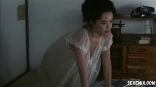 Hitomi Kuroki shows full frontal nudity, scene in Metamorphosis (Keshin) (1986)