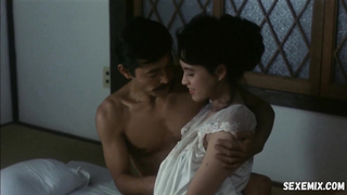 Hitomi Kuroki shows full frontal nudity, scene in Metamorphosis (Keshin) (1986)