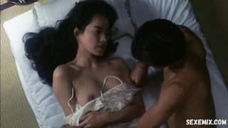 Hitomi Kuroki shows full frontal nudity, scene in Metamorphosis (Keshin) (1986)