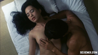 Hitomi Kuroki shows full frontal nudity, scene in Metamorphosis (Keshin) (1986)