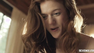 Rose Leslie underwear scene in Honeymoon (2014)