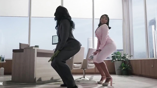 Megan Thee Stallion, Tatiana Maslany She-Hulk'ta seksi sahne s01e03 (2022)