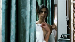 Olivia Magnani has shown naked tits, scene in Le conseguenze dell'amore (2004)