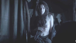 Ayelet Zurer shows naked tits, scene in Last Days In The Desert (2015)