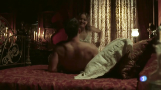 Esmeralda Moya nude scene in  Victor Ros s02e01 (2016)