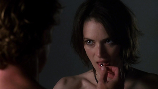 Winona Ryder nude, erotic scene in Sex and Death 101 (2007)