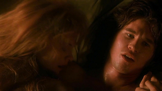 Meg Ryan nude, Christina Fulton nude, erotic scene in The Doors (1991)