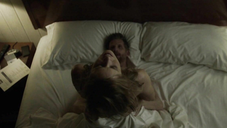 Kim Dickens nude, cowgirl sex scene in House of Cards s03e09-10 (2015)