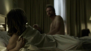 Kim Dickens nuda, scena di sesso cowgirl in House of Cards s03e09-10 (2015)