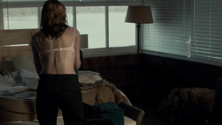 Patricia Clarkson looks quite sexy in that underwear - October Gale (2014)