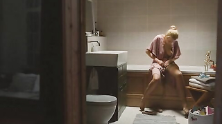 Aleksandra Rebenok flashed her bare breasts, scene from - Do Svidaniya Mama (2014)