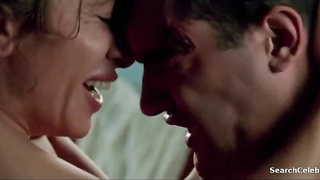 Antonio Banderas having explicit sex with the Spanish actress Victoria Abril in a movie