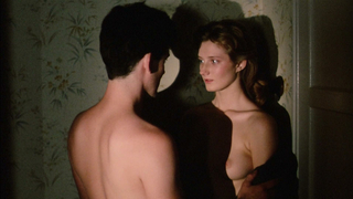 Joely Richardson nude, sex scene from Wetherby (1985)