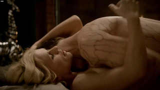 Carrie Preston nude, Anna Paquin nude, sex scene from True Blood s07e07 (2014)