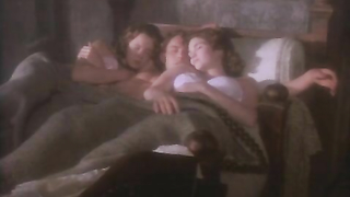 Kim Dawson, Cristi Harris, Betsy Lynn George nude, sex scene from The Castle Queen (1997)