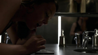 Madison McKinley nuda, scena in Power s01e03 (2014)