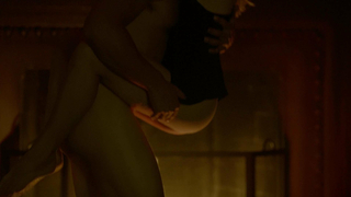 Laura Vandervoort nude, sex scene from Bitten s01e09 (2014)