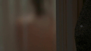 Bridget Moynahan nude, sex scene from The Recruit (2003)