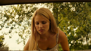 Dianna Agron nude, sex scene from The Family (2013)