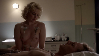 Helene Yorke and Romina Bovolini nude, sex scene from Masters of Sex s01e05 (2013)