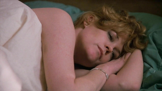 Melanie Griffith and Elizabeth Whitcraft nude, sex scene from Working Girl (1988)