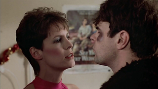 Jamie Lee Curtis erotische Szene aus Trading Places (1983)