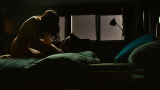 Rosario Dawson nude, sex scene from Trance (2013)