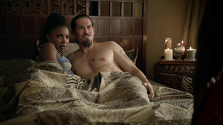 Shanola Hampton nude, sex scene from Shameless (2013)