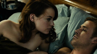 Emma Stone erotic scene from Gangster Squad (2013)