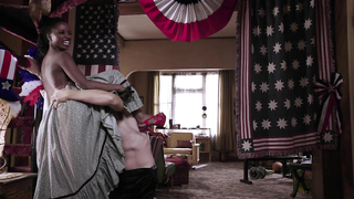 Shanola Hampton nuda, scena di sesso da Shameless s03e01 (2013)