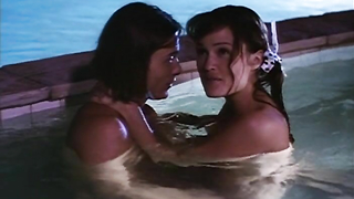 Lisa Boyle nude, sex scene from Friend of the Family (1995)