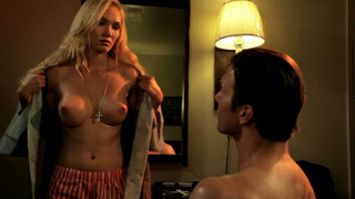 Jenny Allford erotic scene from Demon Hunter (2012)