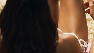 Amber Heard and Odette Annable erotic scene from And Soon the Darkness (2010)