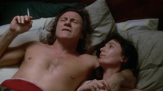 Nancy Ferrara nude, sex scene from Dangerous Game (1993)