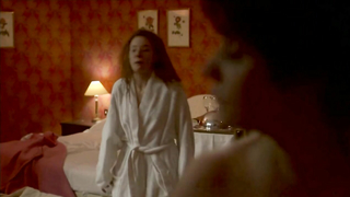 Julie Marie Parmentier and Christine Citti nude, sex scene from Suite noire s01e02 (2009)