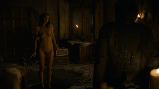 Natalia Tena erotic scene from Game of Thrones s02e06 (2012)