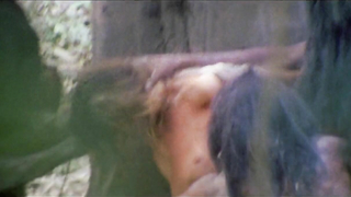 Francesca Ciardi nude, sex scene from Cannibal Holocaust (1980)