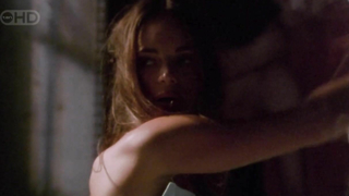 Gabrielle Anwar erotic scene from Burn Notice s01e07 (2007)