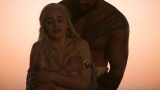 Emilia Clarke nude, sex scene from Game of Thrones s01 (2011)