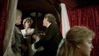 Annie Belle nude, scene from La nuit de Varennes (1982)