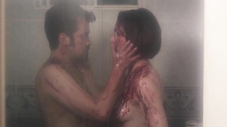 Laura Caro nuda, scena di sesso da Here Comes the Devil (2012)