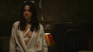 Michelle Rodriguez nude, scene from The Assignment (2016)